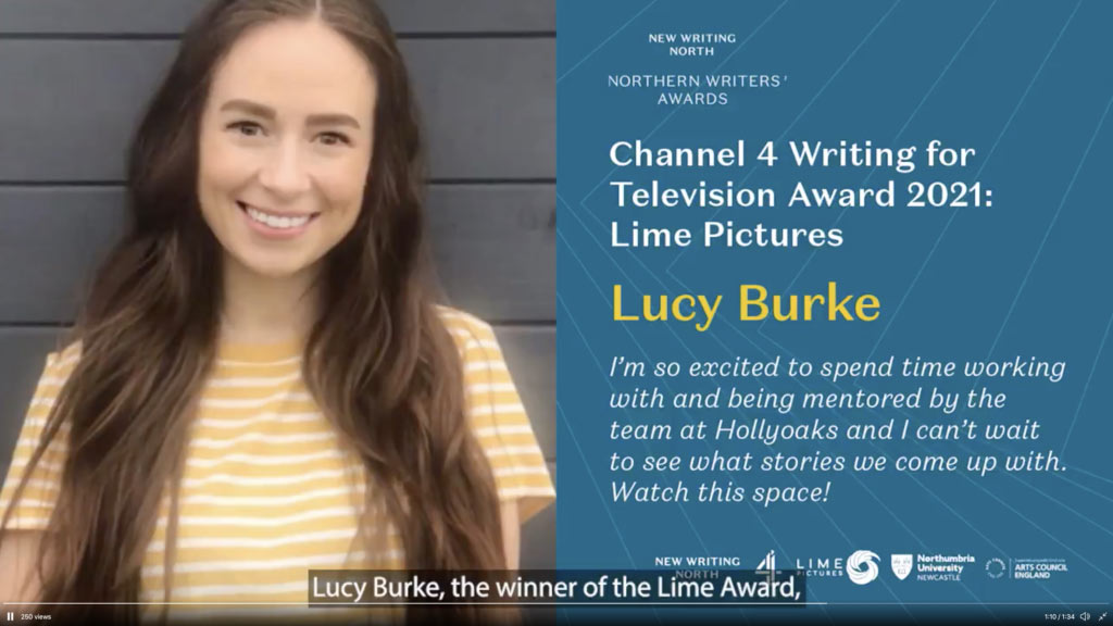CHANNEL 4 WRITING FOR TELEVISION AWARD 2021 | Lucy Burke