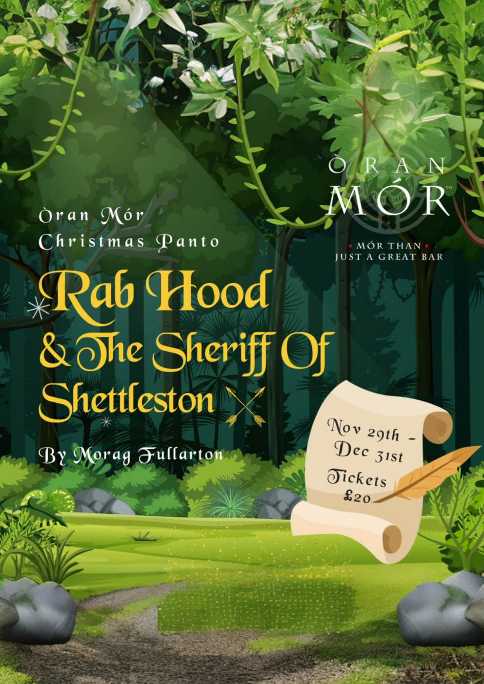 RAB HOOD AND THE SHERIFF OF SHETTLESTON - Morag Fullarton