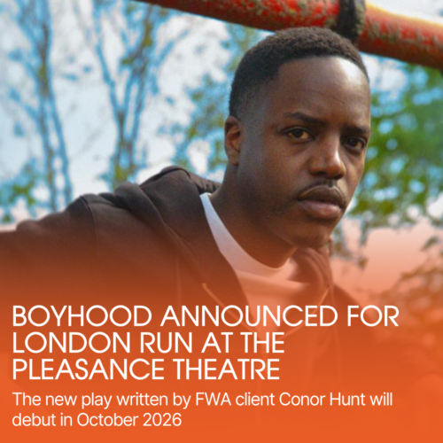 BOYHOOD announced for London Run at Pleasance Theatre